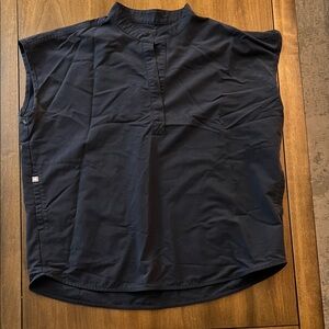 Figs Men's Navy Sleeveless Top